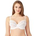 Wacoal Women's Embrace Lace Underwire Bra Full Coverage, White, 40DD