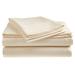 Alwyn Home 400 Thread Count Striped Sateen Sheet Set 100% Egyptian-Quality Cotton/Sateen/100% in White | 95 H x 109 W in | Wayfair