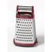 KitchenAid® Gourmet 4-Sided Box Grater w/ Detachable Storage Container Stainless Steel/Plastic in Red | 10.3 H x 6.5 W x 5.25 D in | Wayfair