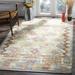 Gray 96 x 0.25 in Indoor Area Rug - Loon Peak® Elan Southwestern Hand-Woven Flatweave Wool/Ivory/Area Rug Cotton/Wool | 96 W x 0.25 D in | Wayfair