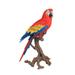 Hi-Line Gift Ltd. Macaw Statue in Red | 28.25 H x 11 W x 16.5 D in | Wayfair 87776