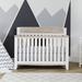 Suite Bebe Hayes 4-in-1 Convertible Crib Wood in White | 44 H x 31 W in | Wayfair 22599-WNAT