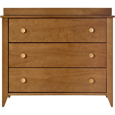 Babyletto Sprout 3-Drawer Changer Dresser w/Removable Changing Tray - Chestnut / Natural