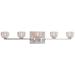 Bianco 30" Wide Polished Nickel 5-LED Bath Light