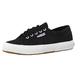 Superga Unisex Adults’ 2750 Cotu Classic Trainers Low-Top, Black (F83), 8 UK (42 EU)Black-FWhite, UK 8