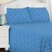 Winston Porter Callicoon Sheet Set Flannel/Cotton in Blue | Twin XL | Wayfair CHMB1434 39732314