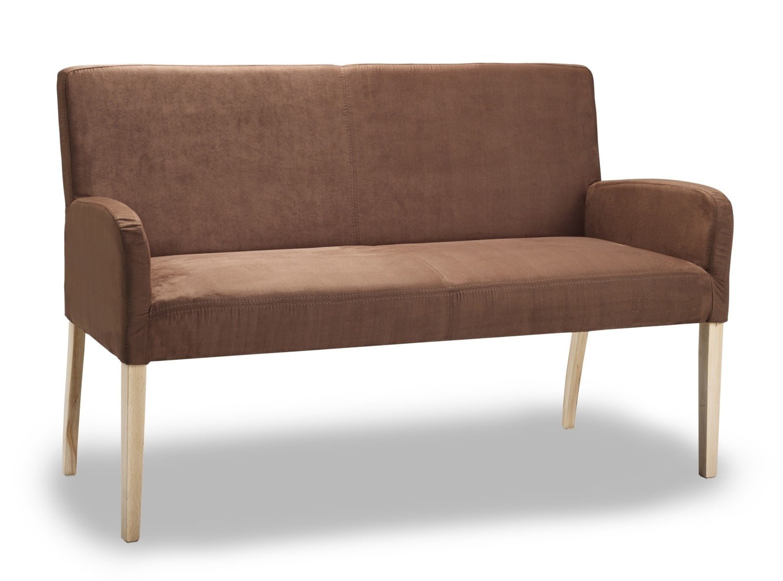 Sitzbank grau,beige,blau,braun,gelb,grün,lila,orange,rosa,rot,schwarz,silber,türkis,weiß,wählbar Microfaser ALFO von Empinio24