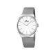 Lotus Unisex Quartz Watch with Silver Dial Analogue Display and Silver Stainless Steel Bracelet 18285/1