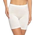 HANRO Women's Boxer Briefs, Off-White (Cygne ), S (Brand size: S)