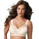 Playtex Women's Front Close with Flex Back Bra, Light Beige, 38B