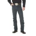 Wrangler Men's Cowboy Cut Slim Fit Prewashed Jean, Charcoal Grey, 32Wx30L