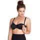 Anita Women's 5068 Seamless Underwired Nursing Bra, Black, 40E