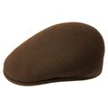 Kangol Men's Wool 504 Flat Cap - Brown - Large