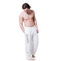 Yogamasti Men's Yogi Practice Pants White S/M