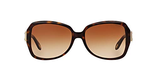 Ralph by Ralph Lauren Women's 0RA51380/13 Sunglasses, Dark Tortoise/Browngradient, 58