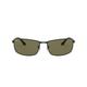 Ray-Ban Unisex Sunglasses RB3498, Black (002/9A 002/9A), 64