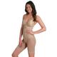 Miraclesuit Sexy Sheer Hi-Waist Thigh Slimmer High Rise Women's Body Shaper Nude Size 14