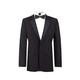 Dobell Mens Black Tuxedo Dinner Jacket Slim Fit Peak Lapel-36S