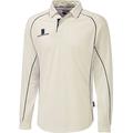 New Surridge Premier Shirt Long Sleeve Sports Cricket Collared Shirts Tops L