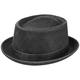 Stetson Women s/Men s Odenton Pork Pie hat Cotton Pork Pie hat - Water-Repellent Fedora with Sun Protection - Men s Summer/Winter hat - Musician s hat Black M (56-57 cm)