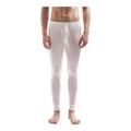 Jasmine Silk Mens Pure Silk Thermal Long Johns Ivory (Large)