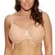 Elomi Women's T-Shirt Plus-Size Amelia Band Less Underwire Spacer Molded Bra, Beige (Nude), 38FF