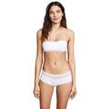 Cosabella Women's Dolce Bandeau Bra, White, L