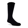 Sox Shop J.B. Icelandic -50 Below Ice Sock (Knee Length, Extra Warm Wool Cushion) - 2 Pairs Black Large