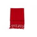 Ritz Collection Womens Pashmina Silk Shawl/Scarf (Bright Red)