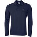 Lacoste Men's L1312 Long-Sleeve Polo Shirt,Blue (Marine 166),M (Manufacturer Size: 4)