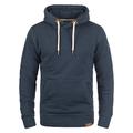 Solid TripHood Men's Hoodie Hooded Sweatshirt Jumper with Hood with Fleece Lining, Size:XXL, Colour:Insignia Blue Melange (8991)