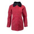 Walker & Hawkes - Ladies Wax Antique Jacket Countrywear Hunting Waxed Coat - Red - 8