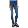 G-STAR RAW Women's Lynn Mid Waist Skinny Jeans, Blue (Medium Aged 6550-71), 30W / 34L