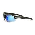 Titan Sunglasses - Matt Black/Blue Lens