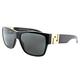 Versace Men's 0Ve4296 Gb1/87 59 Sunglasses, Black/Gray