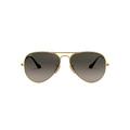 Ray-Ban Men's Rb 3025 Sunglasses, Grey Gradient Lenses, 62 mm UK