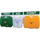 Safety First Aid Evolution Comprehensive First Aid Point BS 8599 Compliant, Large Fully Stocked
