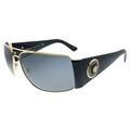 Versace Men's 0VE2163 100287 63 Sunglasses, Gold/Gray