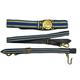 RAF Sword Belt RAF Belt 2 Gold Stripes With Long & Short Slings R172 (Size 38)