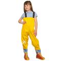 Kids Fishing Chest Waders, Fishing Boots Splash Size 22-35 EU (28-29 EU (10-11 UK) 19 cm, Yellow)