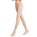 FALKE Women Cellulite Control 20 denier tights, 1 pair, Size M, Beige, polyamide mix - Multi function sheer tights with shaping and cellulite control effect