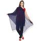 World of Shawls Luxurious Kashmiri 80% Wool 20% Silk Pashmina Shawl Wrap Scarf (Navy)