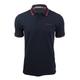 Ben Sherman Mens Mens The Revised Classic Script Polo Shirt in Navy - 2XL
