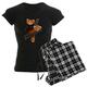 CafePress Red Pandas Womens Novelty Cotton Pajama Set, Comfortable PJ Sleepwear