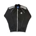 adidas Originals Superstar Inline X MET TT Mens Jacket Track Top (Large, Black Silver AZ9396)