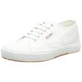 Superga 2750 Jcot Classic, Unisex Kids' Fashion Sports Canvas Trainer, White, 6 UK