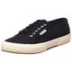 Superga Unisex Adults’ 2750 Cotu Classic Trainers Low-Top, Black (999), 12.5 UK (48 EU)Black, UK 12.5