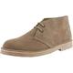 Mens New Camel Taupe Original Roamers Suede Desert Boots Uk 12