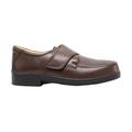 Roamers Mens Extra Wide Fitting Touch Fastening Casual Shoes (13 UK) (Brown)