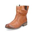 Rieker Women Ankle Boots Z4180, Ladies Ankle boots,low boots,half boots,bootie,lined,winter boots,Brown (braun / 22),37 EU / 4 UK